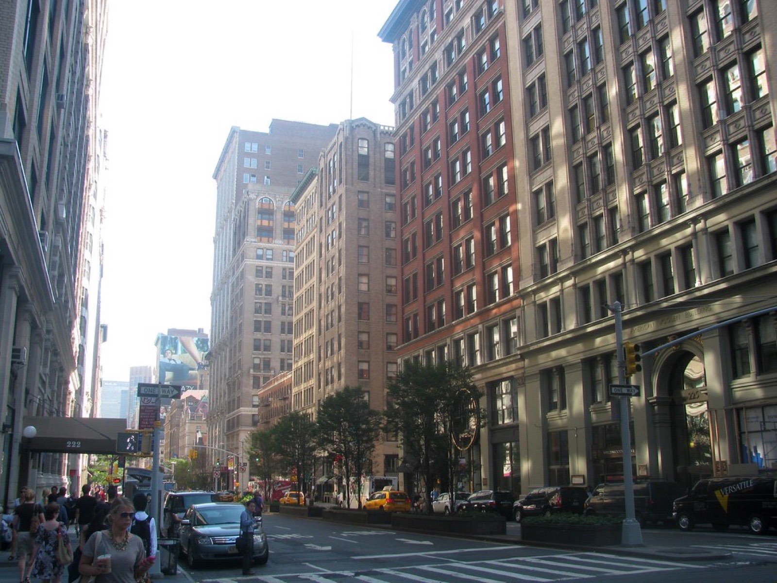 Pre-war office buildings lining Park Avenue South